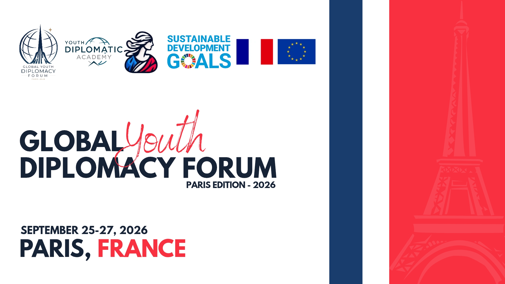 Fully Funded Global Youth Diplomacy Forum- Paris Edition 2026